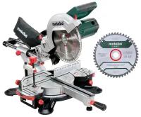 Торцовочная пила Metabo KGS 254 M + пильный диск