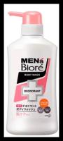 KAO Mens Biore Противовоспалительный мужской гель для душа аромат полевых цветов 440 мл