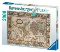 Пазл Ravensburger 2000 деталей: Карта мира