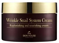 Улиточный крем для лица THE SKIN HOUSE Wrinkle Snail System cream 100ml