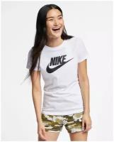 Футболка Nike женская, модель: BV6169100, цвет: белый, размер: S