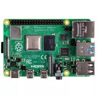 Микрокомпьютер Raspberry Pi 4 Model B 4Gb, зелeный, 8.5 см