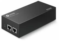 Инжектор PoE TP-LINK TL-POE170S, 1 порт RJ45 10/100/1000 Мбит/с, совместим с IEEE 802.3af/at/bt, гарантия 3 года