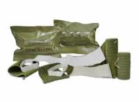 Пакет перевязочный индивидуальный ППИ(Э) 10-2 (стерильный), с эластичным бандажом и двумя подушечками/ ИПП / тактическая аптечка / бондаж / бинт