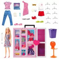 Игровой набор Barbie Шкаф мечты с куклой HGX57