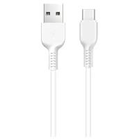 Кабель Type-C - USB-A 2.0 / 1m / 3A / HOCO X13 Easy charged белый HOCO