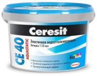 Затирка Ceresit CE 40 Aquastatic №01, белая, 1 кг