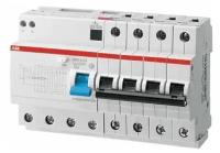 ABB DS204 AC-C16/0,03 Дифференциальный автомат 4-х полюсный 16А 30 mA 6кА тип АС 2CSR254001R1164