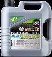 LIQUI MOLY 5W-30 SPECIAL TEC AA SN синтетика 1л масло моторное