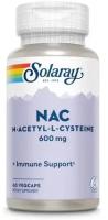 Капсулы Solaray NAC N-Acetyl-L-Cysteine, 600 мг, 60 шт