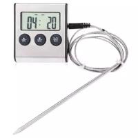 Термометр кулинарный, таймер электронный - термо-щуп для пищи 