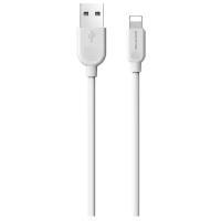 Кабель BOROFONE BX14 LinkJet, USB - Lightning, 1 м, белый