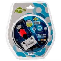 Кабель Atcom HDMI (AT4943) 2 м (Red/Gold), блистер