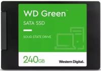 Накопитель SSD 2.5' Western Digital WDS240G3G0A WD Green 240GB SATA 6Gb/s SLC 545MB/s MTTF 1M 7nm