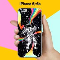 Силиконовый чехол на Apple iPhone 6/6s Астронавт 40 / для Эпл Айфон 6/6с