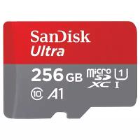 Карта памяти 256Gb - SanDisk Ultra MicroSDXC Class 10 UHS-I