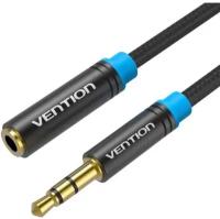 Кабель-удлинитель Vention аудио Jack 3,5 mm M/Jack 3,5 mm F - 1 м