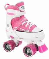 Роликовые коньки HUDORA Rollschuh Roller Skate, 22035, р. 36 – 39, розовый/белый