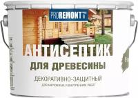 Антисептик для древесины Proremontt, бесцветный, 9 л