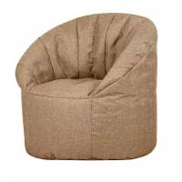 Папа пуф Бескаркасное кресло Club Chair Beige (бежевый)