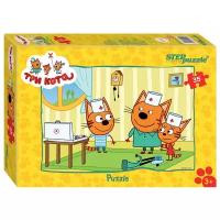 Пазл Step puzzle СТС Три кота (91150), элементов: 35 шт