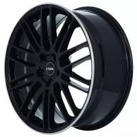 Колесный диск RIAL Kibo 7.5x17/5x114.3 D70.1 ET40 Diamond Black Lip Polished