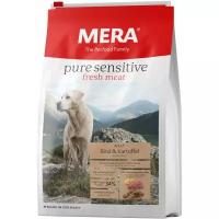Сухой корм для собак Mera Pure Sensitive Adult fresh Rind&Kartoffel с говядиной и картофелем
