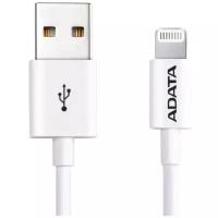 Кабель ADATA USB - Lightning MFI, 1 м, white