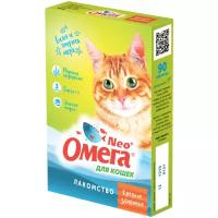 Витаминное лакомство для кошек Омега Neo+ «Крепкое здоровье» с морскими водорослями