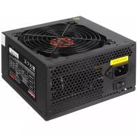 EXEGATE Блок питания EX260637RUS Блок питания 350W 350PPE, ATX, black, APFC, 12cm, 24p+4p, PCI-E, 5 SATA, 3 IDE, FDD