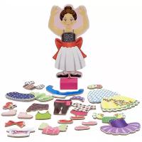 Игровой набор Melissa & Doug Nina Ballerina Magnetic Dress-Up Set 3554