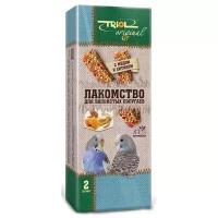 Лакомство для птиц Triol Original с мёдом и хитином, 50 г, 2 шт. в уп