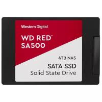 Твердотельный накопитель Western Digital WD Red SA500 NAS SSD 4 TB (WDS400T1R0A)