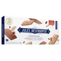 Печенье Jules Destrooper Миндальное с бельгийским молочным шоколадом, 125 г