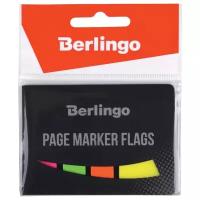 Berlingo Флажки-закладки 45х25 мм, 20 листов + 45х12, 20 листов х 3 неоновых цвета (LSz_45255) ассорти