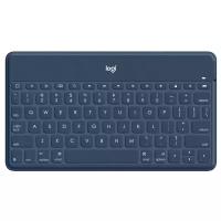 Клавиатура Logitech Keys-To-Go, USB, беспроводная, синий [920-010123]