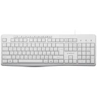 Клавиатура проводная Gembird KB-8430M white (USB., 113 кл, м/медиа, кабель 1,5м) (KB-8430M)