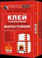 Клей усиленный Терракот жаростойкий, 10 кг