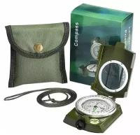 Военный компас Lensatic, для выживания с сумкой для переноски, армейский, туристический, тактический