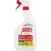 Спрей Nature's Miracle Nature`s Miracle уничтожитель пятен и запахов от кошек Stain & Odor Remover