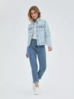 Женская джинсовая куртка LJCK037-1 р. L, голубой