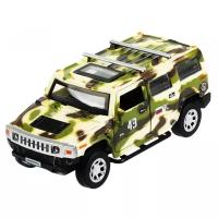 Модель HUM2-12SLMIL-GN Hummer h2 камуфляж Технопарк в коробке