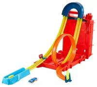 Трек Hot Wheels Track Builder Unlimited Fuel Can Stunt Box HDX78