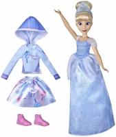 Disney Princess Кукла Hasbro Комфи Золушка 2наряда F2365/F1063