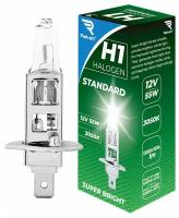 Лампа галогенная REKZIT STANDARD H1 12V 55W, 1 шт