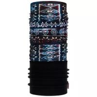 Шарф Buff,22.3 см, one size, синий, мультиколор