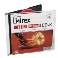 Записываемый диск CD-R Mirex HL 700Mb slim