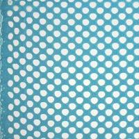 Ткань кружево для рукоделия и шитья, кружевное полотно голубого цвета 100х140 см