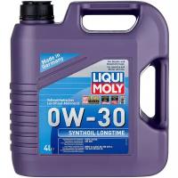 Синтетическое моторное масло LIQUI MOLY Synthoil Longtime 0W-30, 4 л