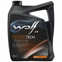 Wolf Масло Моторное Extendtech 5W40 Hm 5L